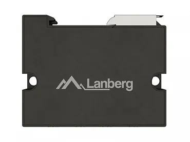 Lanberg Przełącznik Din-Fe4-At-30W 1xIn 3xOut 100MB PoE Extender Fast Ethernet Din Rail at 30W