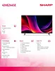 Sharp Telewizor LED 43 cale 43HE2445E
