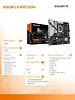 Gigabyte Płyta gł&oacute;wna B760M GAMING PLUS WIFI s1700 4DDR4 DP/HDMI mATX