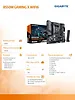 Gigabyte Płyta gł&oacute;wna B550M GAMING X WIFI6 4DDR4 HDMI/DP mATX