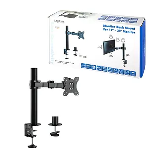 LogiLink Uchwyt do monitora 17-32 cale, stalowy, maks. 12kg