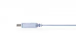 Digitus Kabel adapter do konsoli USB-A 2.0 męski do RJ45 | Chipset FTDI (FT232RNL) | jasnoniebieski | 1.8m