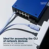 Digitus Kabel adapter do konsoli USB-A 2.0 męski do RJ45 | Chipset FTDI (FT232RNL) | jasnoniebieski | 1.8m