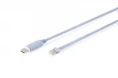 Digitus Kabel adapter do konsoli USB-A 2.0 męski do RJ45 | Chipset FTDI (FT232RNL) | jasnoniebieski | 1.8m