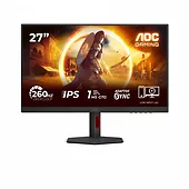 AOC Monitor 27 cali 27G4ZR Fast IPS 240Hz HDMIx2 DP Pivot