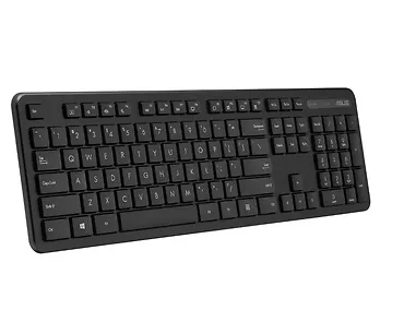 Asus Zestaw bezprzewodowy klawiatura z myszką CW100 BLACK
