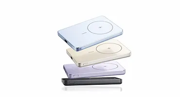 XIAOMI PowerBank Super Slim Magnetic 5000 fioletowy