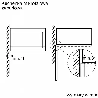 Bosch Kuchnia mikrofalowa BFL520MB0