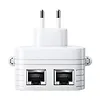 Qoltec Wzmacniacz sygnału WiFi | Repeater | Access Point | 300Mb/s | 6  anten | 2xRJ45