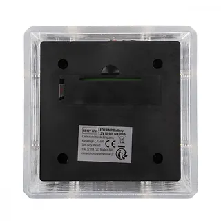 GreenBlue Lampa solarna LED na słupek GB127 WW 80x80mm 3200K