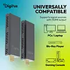 Digitus Przedłużacz / Extender HDMI bezprzewodowy do 100/150m | UHD 4K@60Hz | Audio (Zestaw)