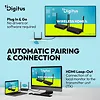 Digitus Przedłużacz / Extender HDMI bezprzewodowy z KVM do 100m | UHD 4K@60Hz | Audio | Niskie op&oacute;źnienie 16ms (Zestaw)