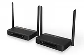 Digitus Przedłużacz / Extender HDMI bezprzewodowy z KVM do 100m | UHD 4K@60Hz | Audio | Niskie op&oacute;źnienie 16ms (Zestaw)