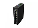Lanberg Przełącznik ILGE-4P-2S-90 Light Industrial POE 1XBT 3XAT 2XSFP DIN   Gigabit Ethernet
