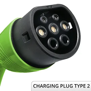 Qoltec Ładowarka do samochodu elektrycznego EV i hybryd | 7kW | 230V |  CEE 32A | Wi-Fi | TUYA | LCD | 5m