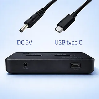 Qoltec Stacja dokuj&scaron;ca dysk&oacute;w SSD M.2 NVMe | PCIe | USB-C | 20Gb/s |    DUAL 2x8TB | klonowanie offline