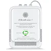 Qoltec Czujnik wycieku gazu ziemnego i tlenku węgla (czadu) | Tuya | Wi-Fi | alarm 85dB | LED