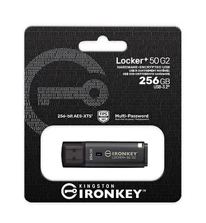Kingston Pendrive 256GB IronKey Locker+50 G2 AES-256 FIPS 197