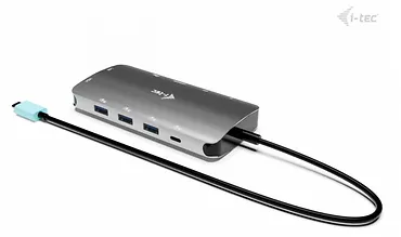 i-tec Stacja dokująca USB-C Meatl Nano 3x Display DP HDMI Power Delivery 100 W