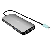 i-tec Stacja dokująca USB-C Meatl Nano 3x Display DP HDMI Power Delivery 100 W