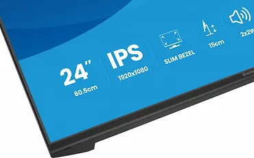 IIYAMA Monitor 23.8 cala XB2491HS-B1  IPS,HDMI,DP,1ms,350cd, 1500:1,120Hz,2x2W,HAS150 (PIVOT)