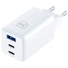 3MK Ładowarka sieciowa Hyper GaN 65W 1xUSB-A 2xUSB-C PD QC4+ biała