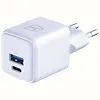 3MK Ładowarka sieciowa Hyper GaN 20W 1xUSB-A 1xUSB-C PD QC4+ biała