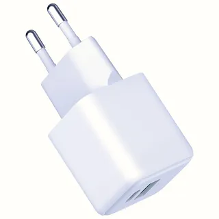 3MK Ładowarka sieciowa Hyper GaN 20W 1xUSB-A 1xUSB-C PD QC4+ biała