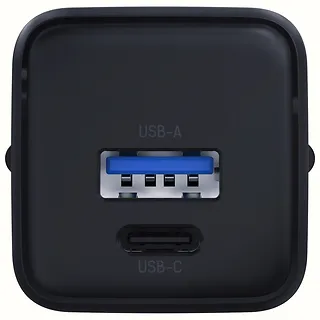 3MK Ładowarka sieciowa Hyper GaN 20W 1xUSB-A 1xUSB-C PD QC4+ czarna