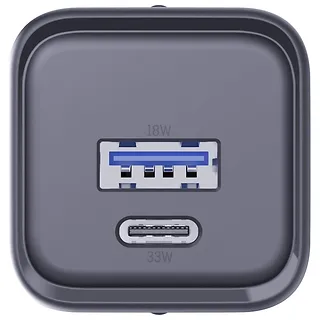 3MK Ładowarka sieciowa Hyper Charger PD 33W GaN QC4+ PPS AFC FCP SCP USB-A USB-C czarna