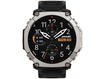 Smartwatch AMAZFIT T-Rex Ultra 2 51mm Czarno-srebrny