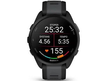 Zegarek sportowy Garmin Forerunner 165 Czarny