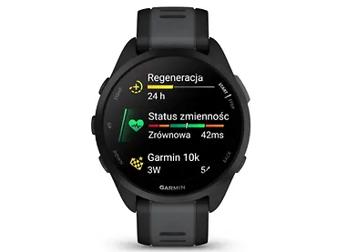 Zegarek sportowy Garmin Forerunner 165 Czarny