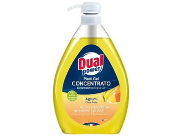 Płyn do naczyń DUAL POWER Citrus 1000 ml