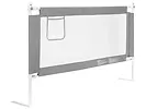 Barierka ochronna na łóżko EcoToys szara 200x61x25 cm