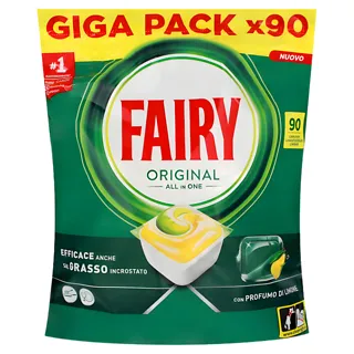 FAIRY TABLETKI DO ZMYWARKI  ALL IN ONE LEMON A90