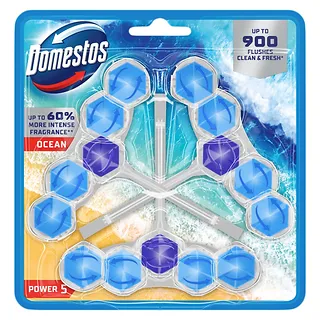 Zawieszka do WC Domestos Maxi Power 5 Ocean