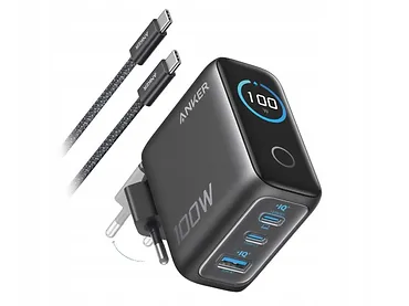 Ładowarka sieciowa Anker GaN 100W Czarna