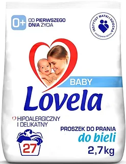 Lovela Baby Proszek hipoalergiczny do prania bieli dla niemowląt 2,7 kg