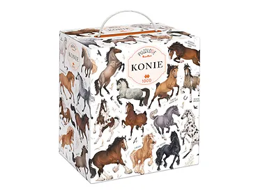 CzuCzu Puzzle Puzzlove Konie 1000 elementów