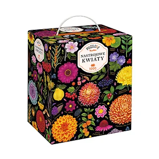 CzuCzu Puzzle Nastrojowe kwiaty 1000 elementów