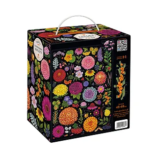 CzuCzu Puzzle Nastrojowe kwiaty 1000 elementów