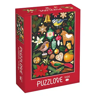 CzuCzu Puzzle Świąteczne nastroje 1000 elementów