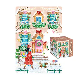 Puzzlove Zimowy spacer puzzle 150 elementów