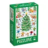Puzzlove Zimowe miasteczko puzzle 150 elementów