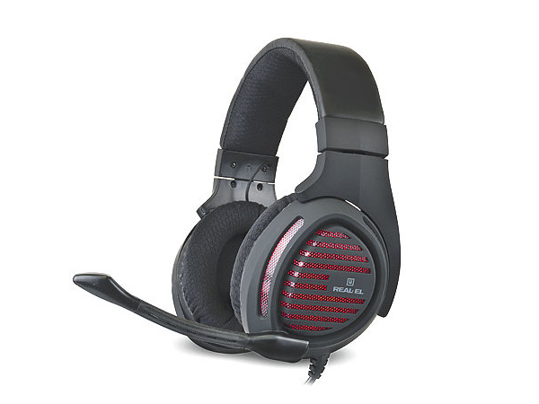 słuchawki gamingowe real-el