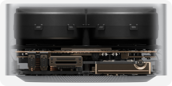 Mac Studio procesor płyta główna złącza Podzespoły Apple Mac Studio