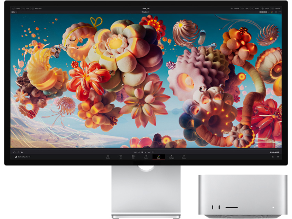 Apple Mac Studio i Studio Display Komputer i monitor Apple