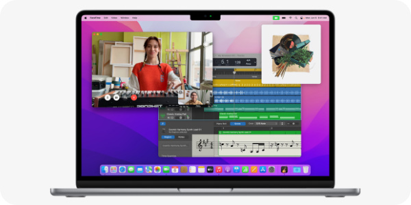 WIększy ekran w MacBook Air M2