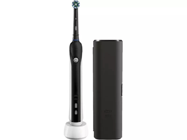 Szczoteczka elektryczna ORAL-B Pro 750 Black Edition z etui podróżnym